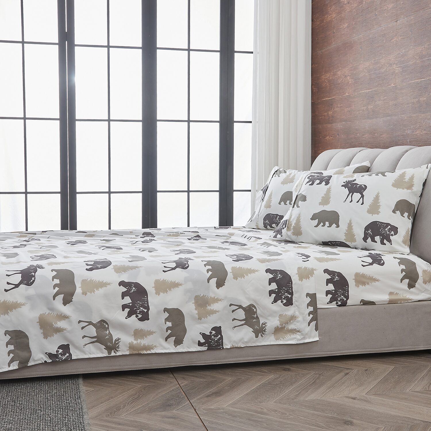 Linery Rustic Lodge Sheet Set