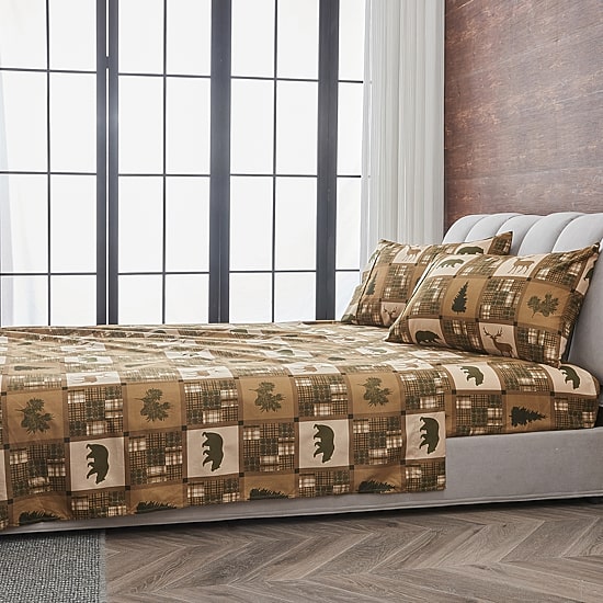 Linery Rustic Lodge Sheet Set