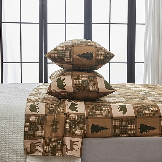 Linery Rustic Lodge Sheet Set