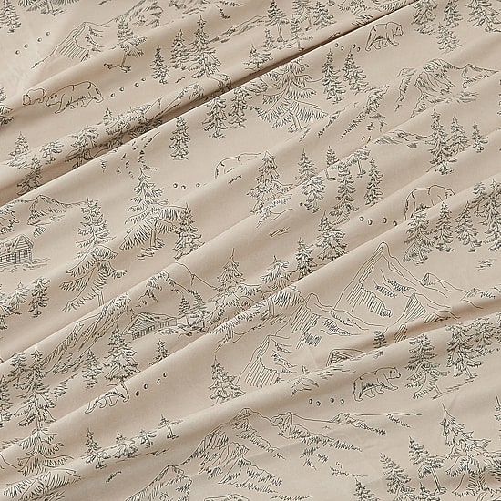 Linery Rustic Lodge Microfiber Sheet Set