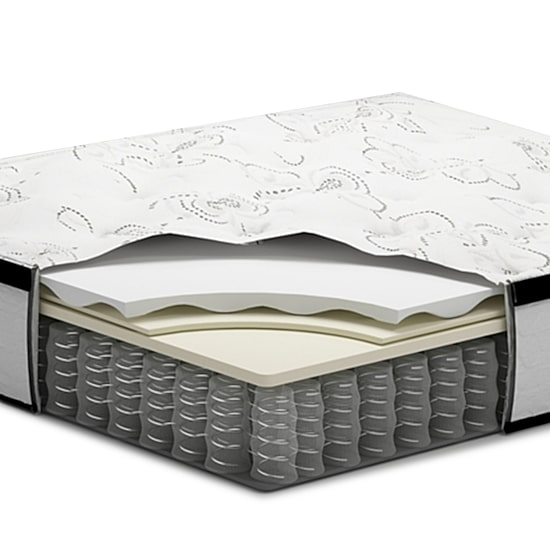 Signature Design by Ashley Chime 12" Plush Hybrid - Mattress in a Box