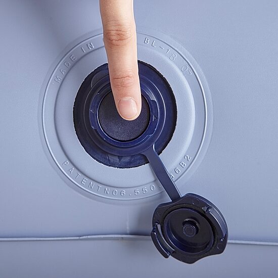 Thomasville 12" Queen Lumbar Lift Ti-Zone Support Raised Air Bed Mattress with Express Pump