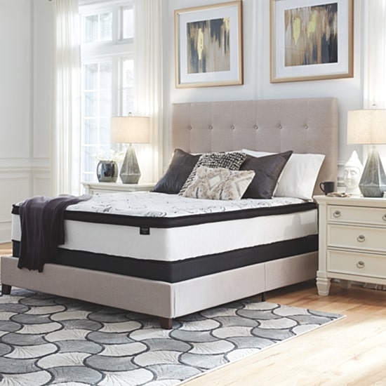 Signature Design by Ashley Chime 12" Plush Hybrid - Mattress in a Box