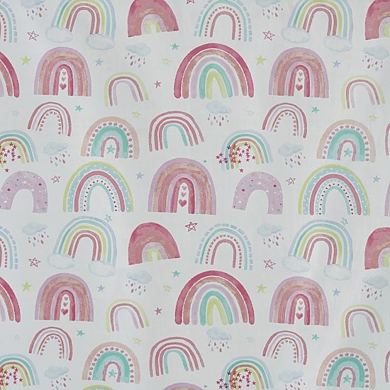 Sun Zero Rainbows Grommet Top Energy Saving 100% Blackout Single Curtain Panel