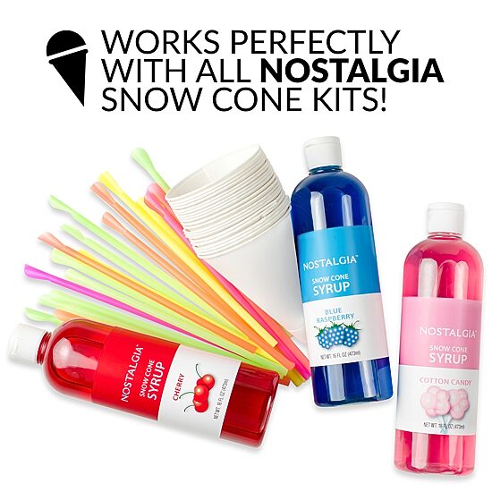 Nostalgia CLSC1AQ Classic Retro Snow Cone Maker