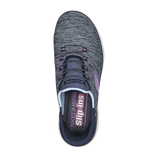 Skechers Hands Free Slip-Ins Summits Dazzling Haze Womens Slip-On Walking Shoes