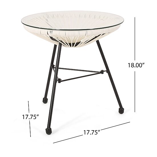 Nusa Iron Side Table