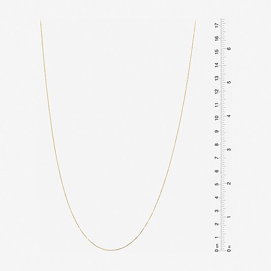 Made in Italy Womens 24K Gold Over Silver Sterling Silver 18 Inch Link Chain Necklace