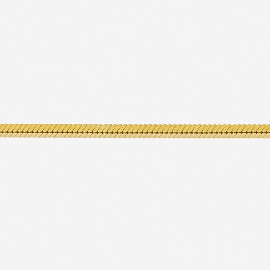 Made in Italy Womens 24K Gold Over Silver Sterling Silver 30 Inch Snake Chain Necklace