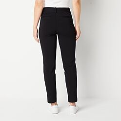 tall black dress pants women Work Womens Slim Fit Pants SLIM-Fit Dress Pants For In Women's Tall Pants | JCPenney