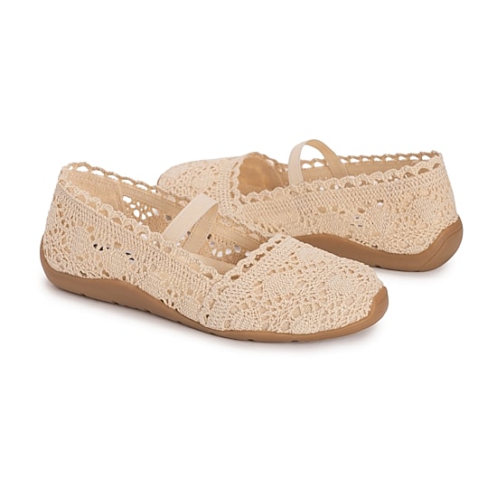 Muk Luks Shelby Ballerina Shoe Womens Round Closed Toe Ballet Flats