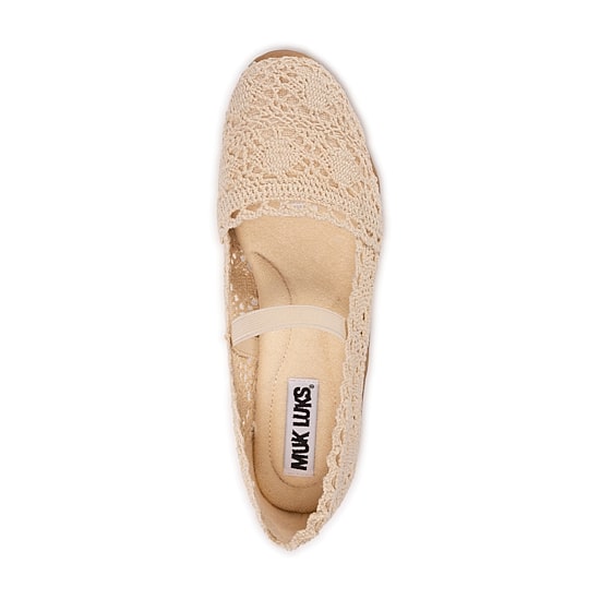 Muk Luks Shelby Ballerina Shoe Womens Round Closed Toe Ballet Flats