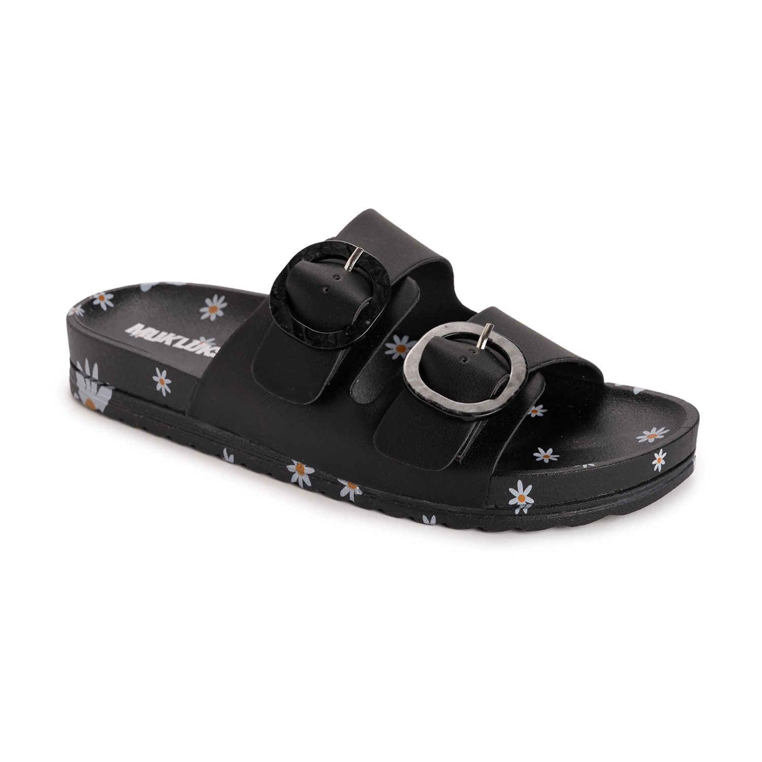 Muk Luks Womens Grand Cayman Sandal Adjustable Strap Flat Sandals