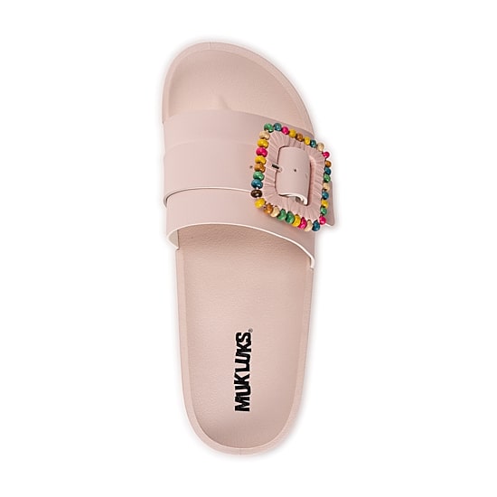 Muk Luks Womens Grand Colette Heeled Sandals