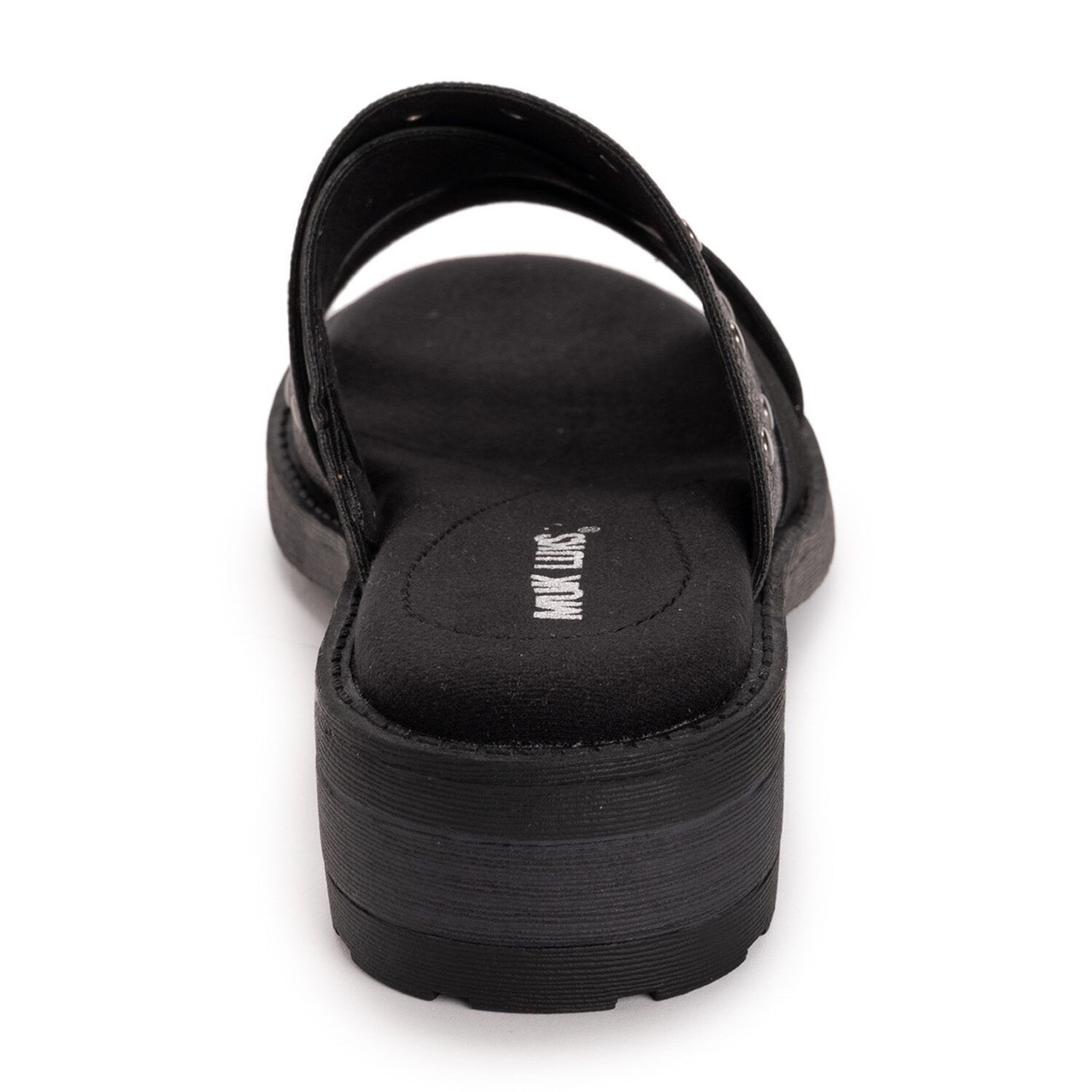 Muk Luks Womens Vittoria Sandal Criss Cross Strap Flat Sandals