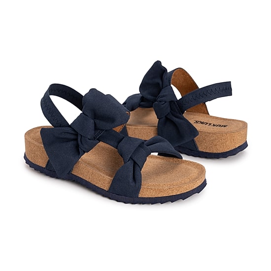 Muk Luks Pansy Sandal Womens Round Slip-On Shoe