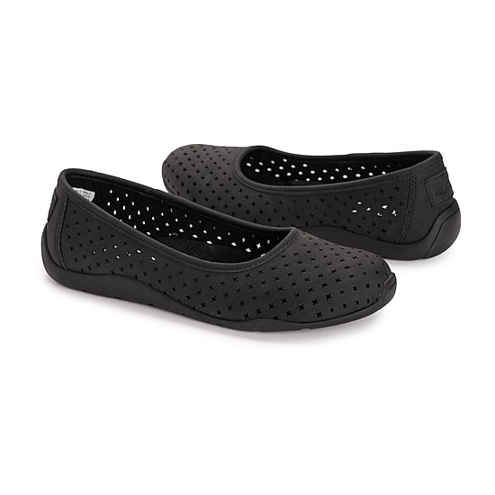 Muk Luks Solana Skimmer Shoe Womens Round Closed Toe Ballet Flats
