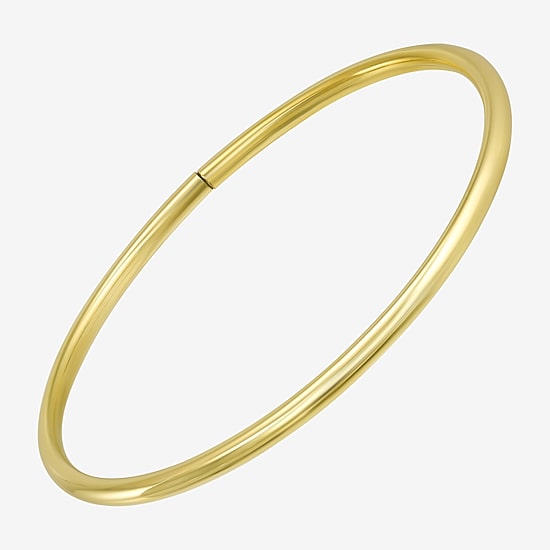 Gold Addiction Womens 10K Gold Bangle Bracelet