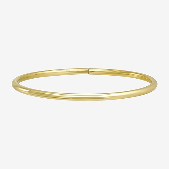 Gold Addiction Womens 10K Gold Bangle Bracelet
