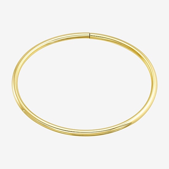 Gold Addiction Womens 10K Gold Bangle Bracelet