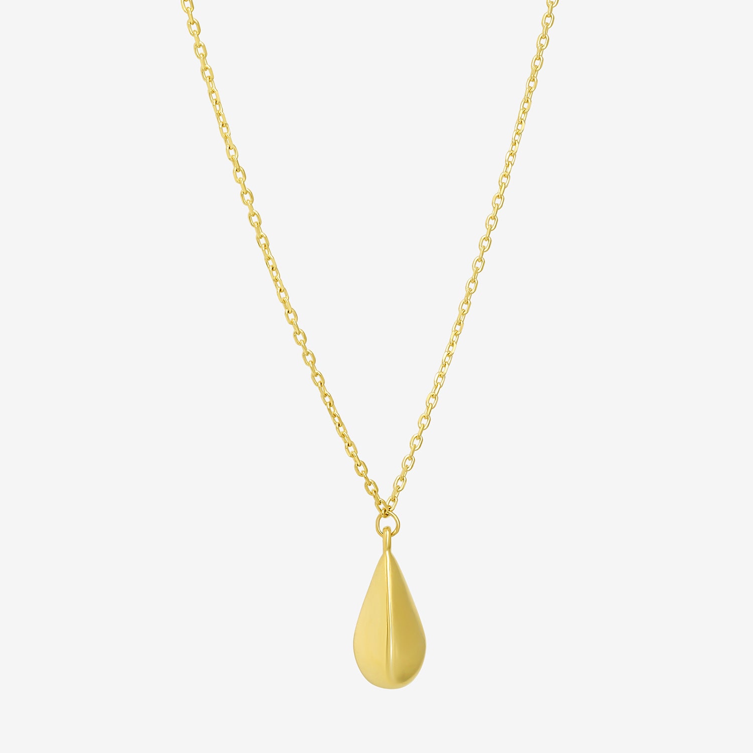 Gold Addiction Womens 10K Gold 16 Inch Pendant Necklace