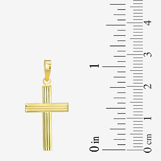 Cross Unisex Adult 10K Gold Cross Pendant