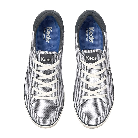 Keds Center Iii Stripe Textile Womens Sneakers