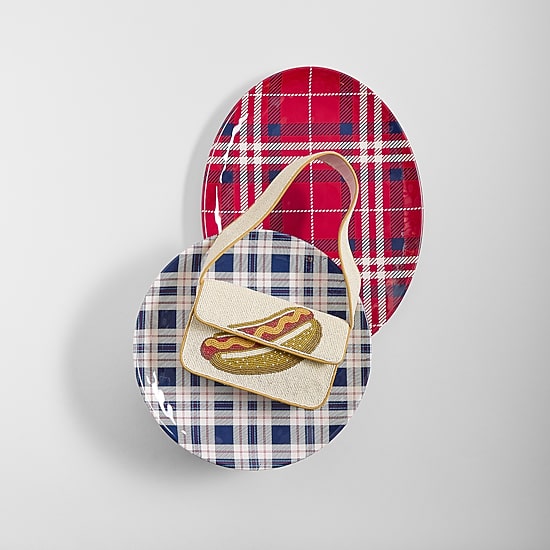 SOL and MER Beaded Hot Dog Shoulder Bag