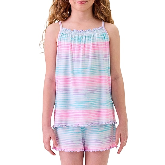Dream Big Peace Out Little & Big Kid Girls Sleeveless 2-pc. Pajama Set