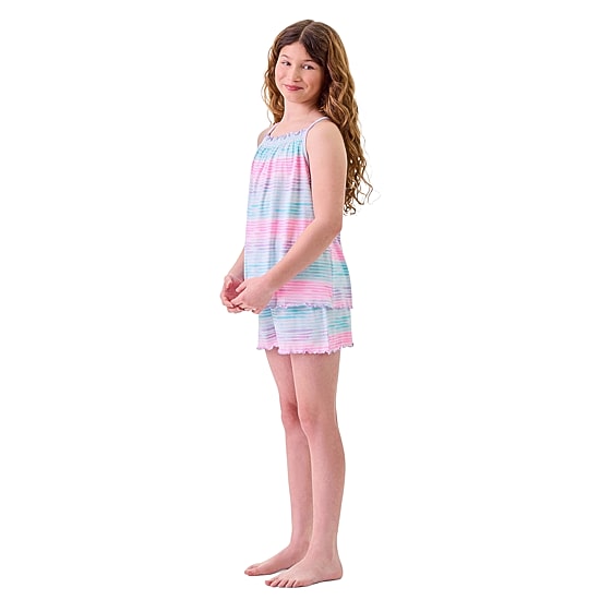 Dream Big Peace Out Little & Big Kid Girls Sleeveless 2-pc. Pajama Set