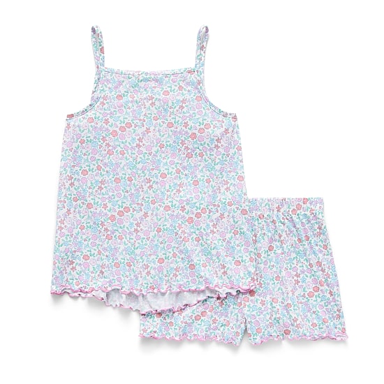 Dream Big Peace Out Little & Big Kid Girls Sleeveless 2-pc. Pajama Set