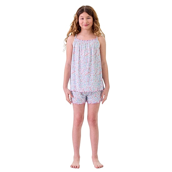 Dream Big Peace Out Little & Big Kid Girls Sleeveless 2-pc. Pajama Set