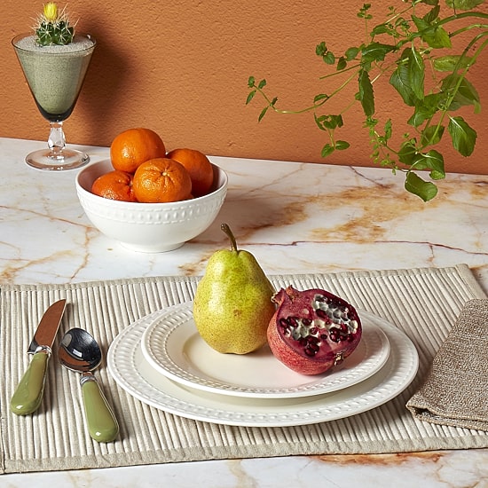 Tabletops Unlimited Bloom 12-pc. Porcelain Dinnerware Set