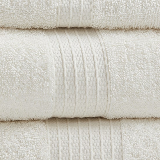 Madison Park Certified 100% Organic Cotton 6-pc. Solid Bath Towel Set