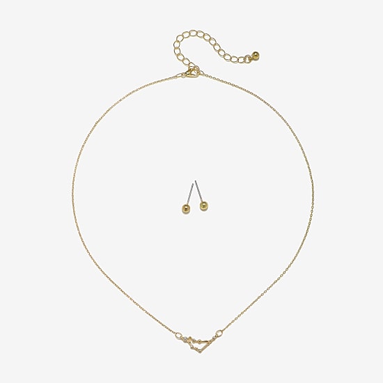 Bijoux Bar Zodiac Constellation 2-pc. 16 Inch Pendant Necklace