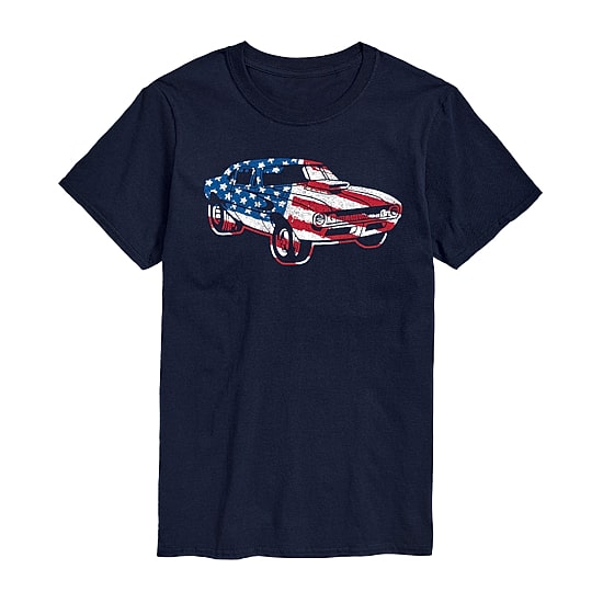 Mens Crew Neck Short Sleeve Regular Fit Graphic T-Shirt