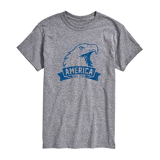 Mens Crew Neck Short Sleeve Regular Fit Graphic T-Shirt