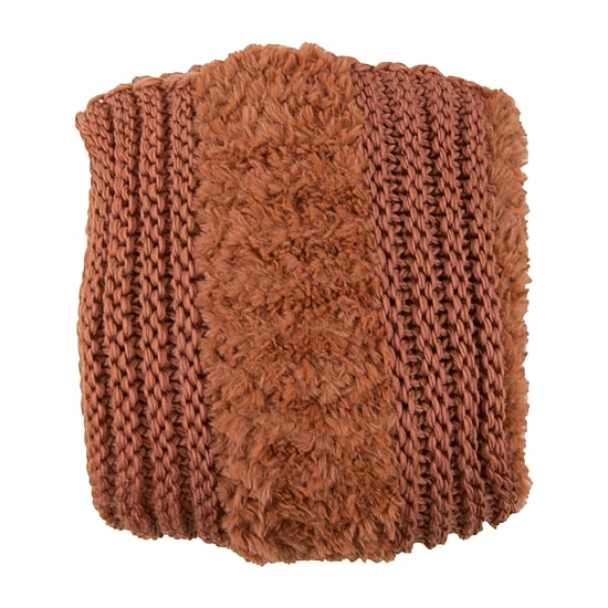 Your Lifestyle By Donna Sharp Faux Fur Plush Knit Midweight Throw