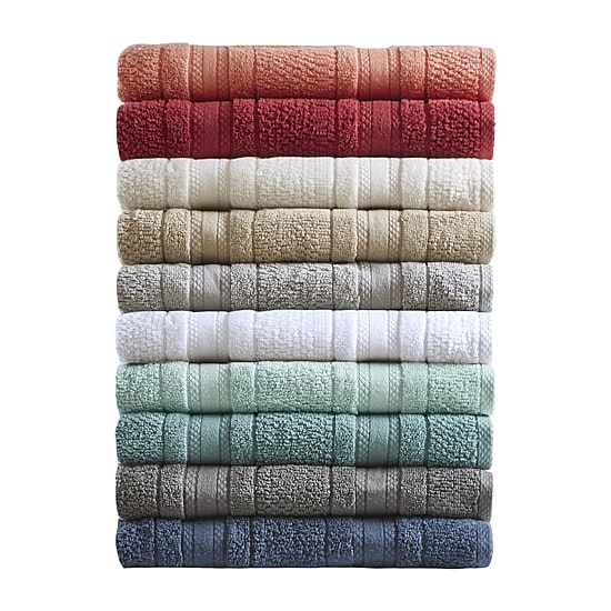 Madison Park Essentials Remy Cotton Super Soft Solid 6-pc. Quick Dry Solid Bath Towel Set