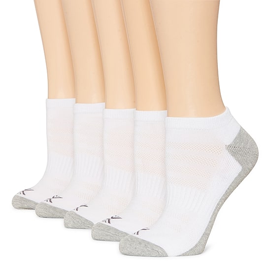 Xersion Running Mens 5 Pair Low Cut Socks
