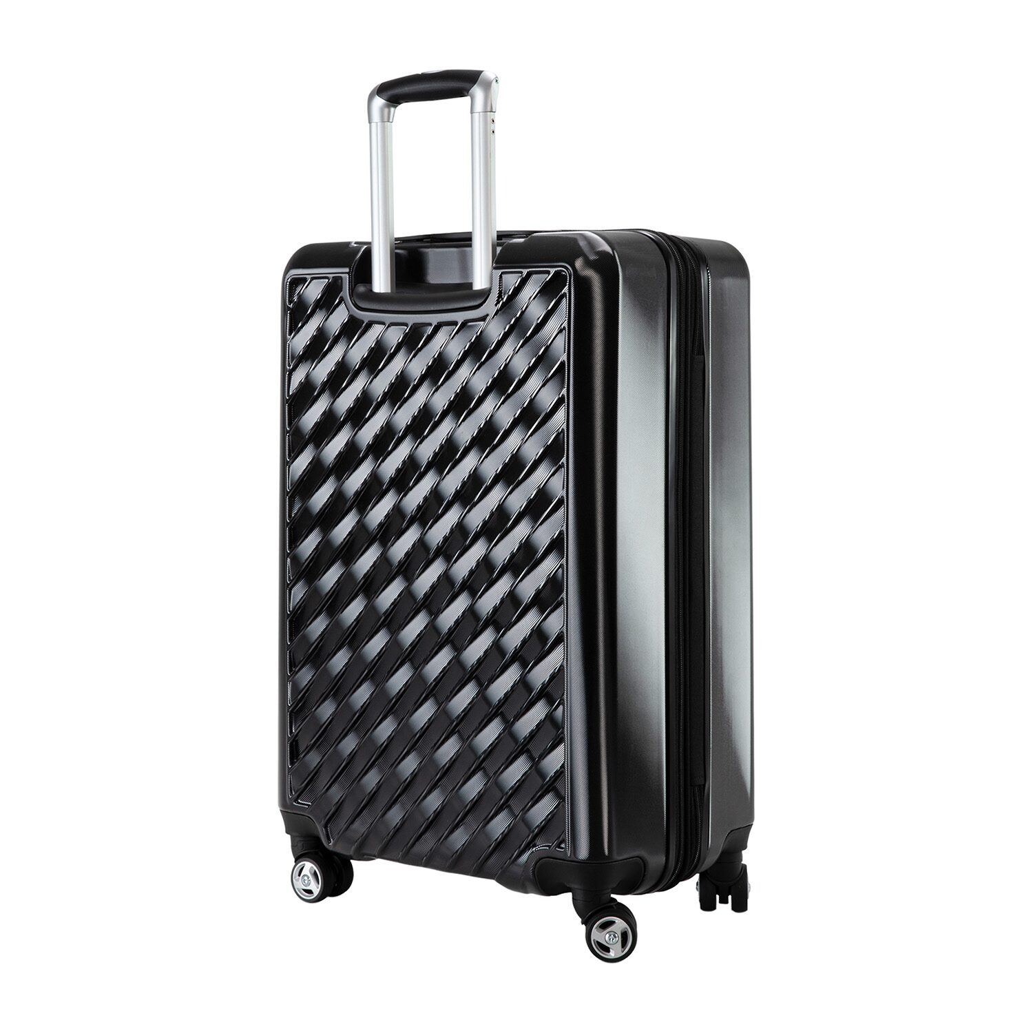 Ricardo Beverly Hills Melrose Inch Hardside Expandable LIGHTWEIGHT Checked Spinner Luggage