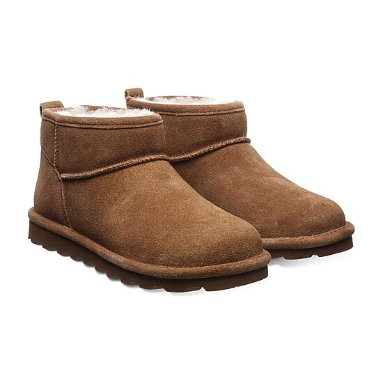 Bearpaw Womens Shorty Flat Heel Booties