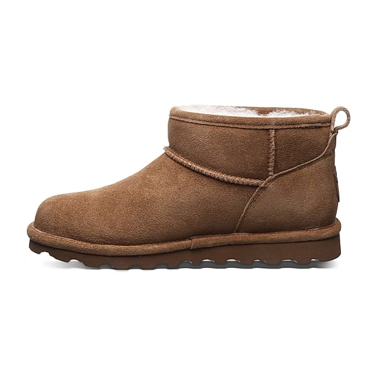 Bearpaw Womens Shorty Flat Heel Booties