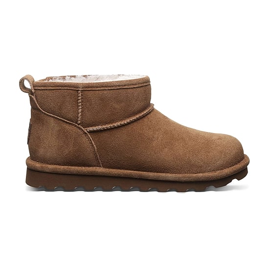 Bearpaw Womens Shorty Flat Heel Booties