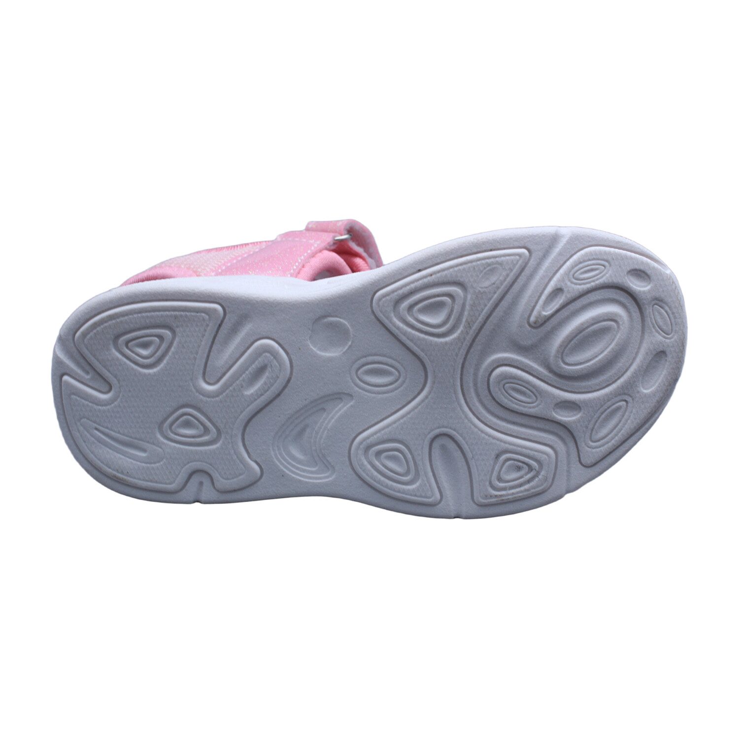 Barbie Light Up Toddler Girls Adjustable Strap Footbed Sandals