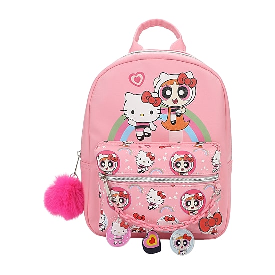 girls pink hello kitty backpack Hello Kitty X Powerpuff Girls Mini Backpack