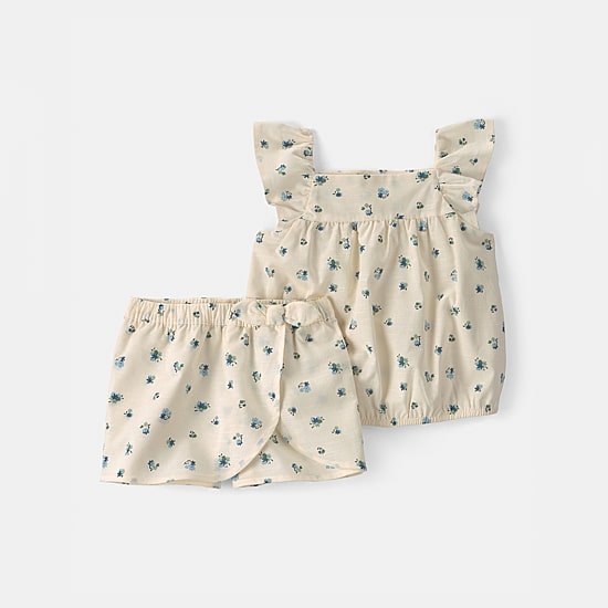Carter's Toddler Girls Woven 2-pc. Skort Set