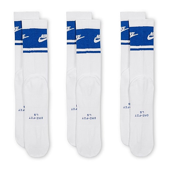 Nike Everyday Elevated Unisex Adult 3 Pair Crew Socks