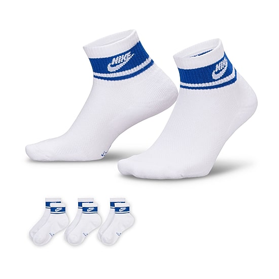 Nike Everyday Elevated Unisex Adult 3 Pair Quarter Ankle Socks