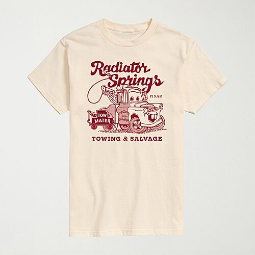 Novelty Mens Crew Neck Short Sleeve Regular Fit Cars Graphic T-Shirt, Xx-large, Beige